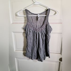 Women's Gray Aeropsotale Tank Top Size Small